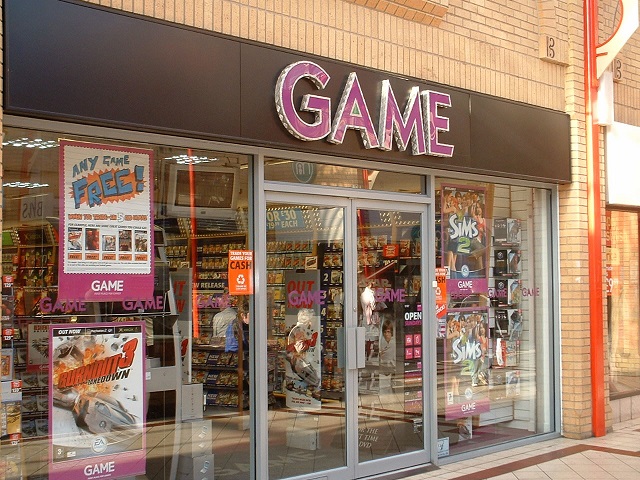 second hand game store