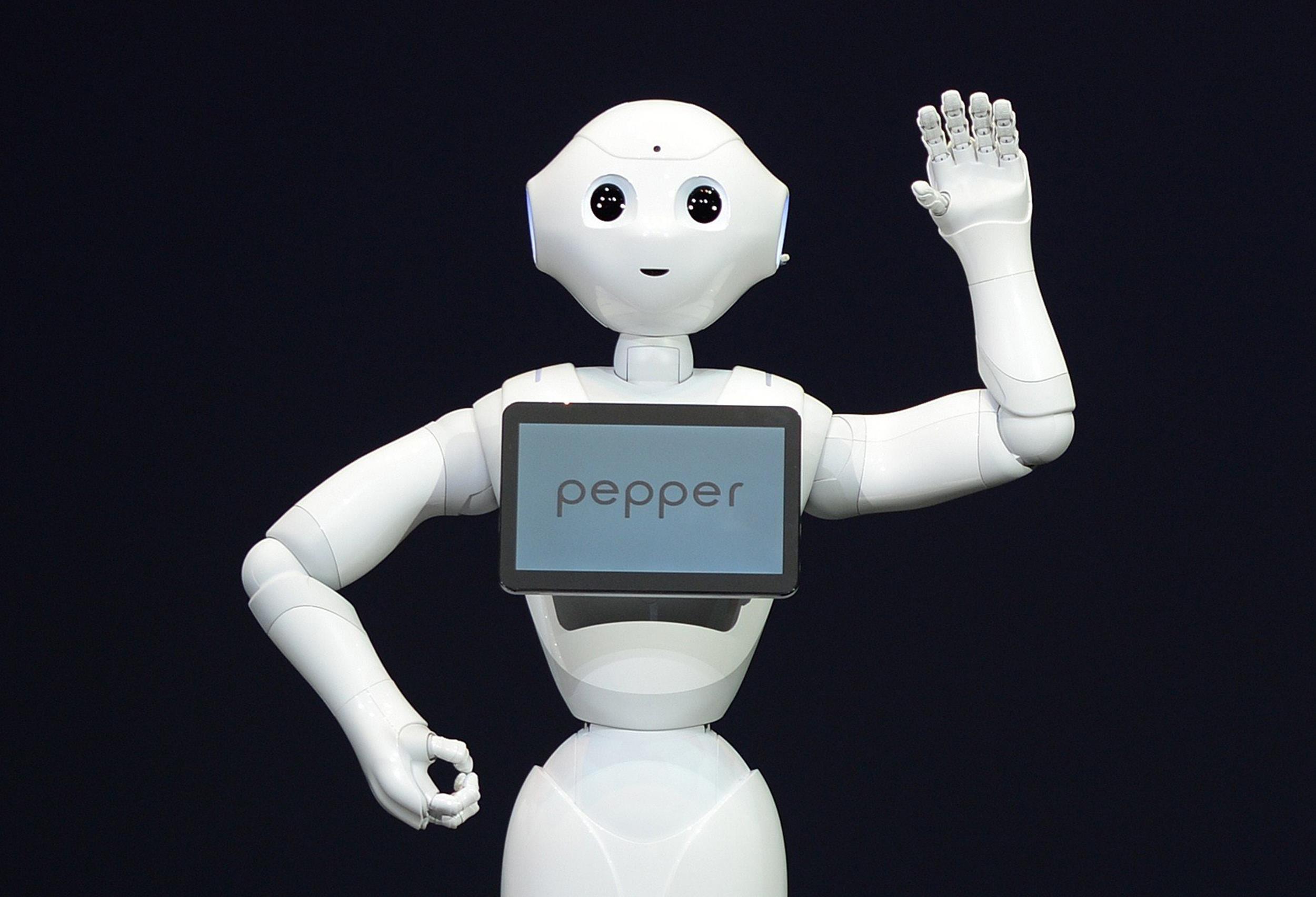 Softbank’s Pepper ‘affectionate’ Robot With ‘a Heart Emotions’ Uk