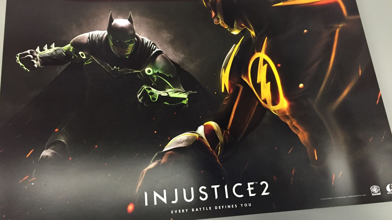Just ahead of E3 2016 event this year, posters of the Injustice: Gods Among Us 2 have been leaked, confirming that this game is indeed in works and the gamers can expect it to be launched soon.