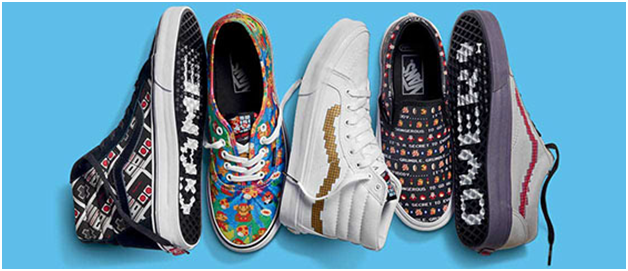 Californian footwear brand Vans has teamed up with Nintendo to create a fashion line that every 90’s nerd would want to have – a full clothing range inspired by the epic 90’s video games.