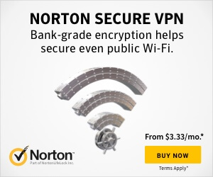 Norton Secure VPN Ad